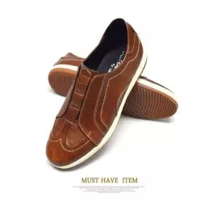 소가죽 수제화 남성 캐주얼 로퍼 브라운 스니커즈