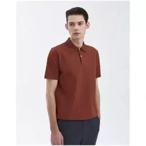 마에스트로 럭키세븐 70% 버건디 타임리스 워셔블 카라 스웨터 MASW4B901D2 1235051