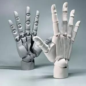 미술 가짜손 모형 그리기 네일 손가락 피규어 드로잉 구관 데생 마네킹 악세사리 소묘