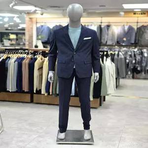 런던포그 세이브존04 네이비 씨어써커 경량 셋업슬림핏정장 ZQAYC-650K6[50]/ZQAIC-65