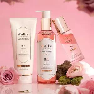 로제 헤어 3종오일 달바 비건 헤어 3종 세트 샴푸+트리트먼트+오일 세럼