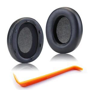 [미국배송] WH-XB910N 이어 패드 - 소니 헤드폰용 쿠션 교체(블랙)