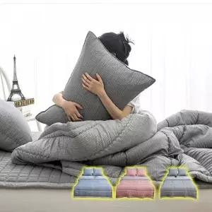 TBZ 소레트 소프트마이크로 간절기 이불패드세트Q 그레이