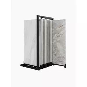 세라믹 대리석 대형 슬라이딩 거치대 진열대 타일 진열