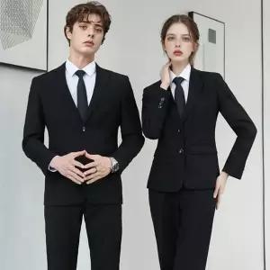 TBZ 블랙 클래식 긴팔 면접정장 세트 남자양복 남자정장