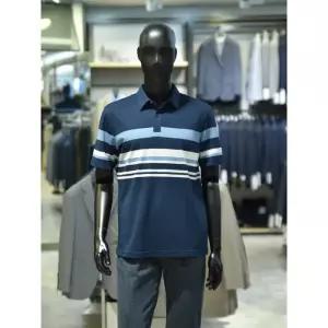 오스틴리드 세이브존03 여름 면혼방 면블럭 반팔 카라티셔츠 A6229