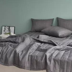 TBZ 윈드 시어서커 냉감 누빔이불패드세트 Q