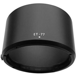 [미국배송] ET-77 캐논 RF 85MM F2 매크로용 후이푸샹 렌즈 후드는 STM EOS R6 MARK II R5 RP R 카메라(액세서리용)의 F1.2 L USM 렌즈가 아닙니다. 67MM 후드