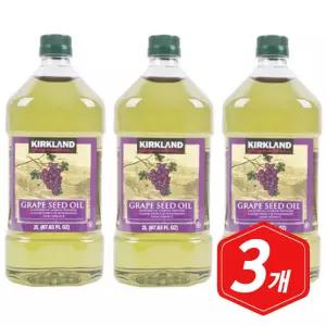 커클랜드 시그니처 포도씨유 2L x 3개 식용유 기름