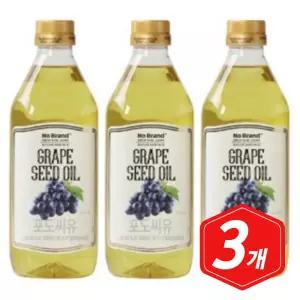 노브랜드 포도씨유 1L x 3개 식용유 기름