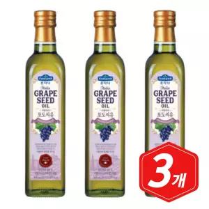 폰타나 포도씨유 500ml x 3개 식용유 기름