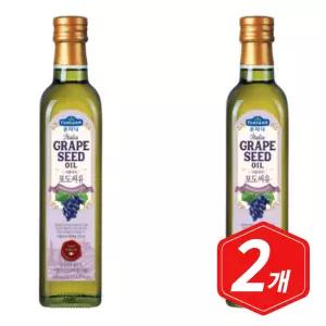 폰타나 포도씨유 500ml x 2개 식용유 기름