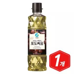 청정원 포도씨유 900ml 식용유 기름