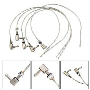 웨바스토 에어탑용, 에버스파처용 자동차 히터 연료 탱크 스탠드 파이프 49cm 픽업 피팅