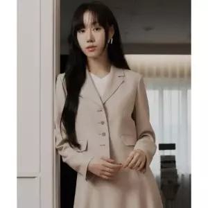 올리비아로렌 sh06 메탈 버튼 셋업 자켓  VOCGA5M3231