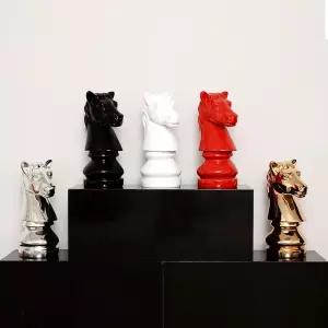 대형 수공예 체스 장식 조형물 전시회 호텔 체스장식