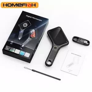 디지털 현미경 휴대용 3.0인치 IPS 컬러 스크린 자동 초점 2MP 동전 비디오 현미경 보석 시계용 500배 확대