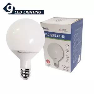 LED전구 L타입 컨버터 주광색 건식12W 볼램프 다마 LE LED램프
