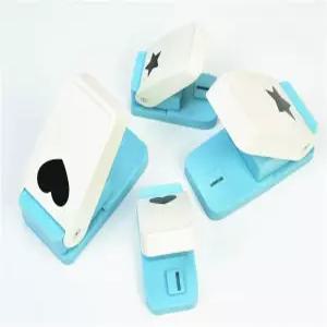 사각펀치 스크랩북 캐디 특대형 팬시 하트형