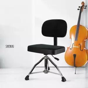 연주용 의자 첼로 피아노 체어 회전방지 드럼 스툴