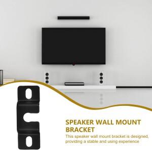 벽마운트 거치대 스피커 지지대 브래킷 사운드바 선반 서라운드 1쌍
