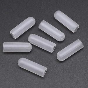 1PC 6.35mm 헤드폰 플러그 실리콘 보호 커버 카바 전자 호환 액세서리 기타 연결 케이블 삽입 캡