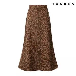 [백화점 홈쇼핑 정품] 탱커스 레오파드 스웨이드 머메이드 스커트 (TW4SK013L0)