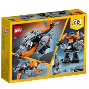 레고 크리에이터 사이버 드론+로봇+스쿠터 변신 가능 초등생 어린이 선물