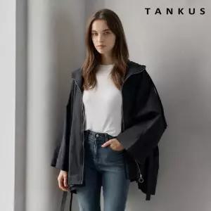 [백화점 홈쇼핑 정품] 탱커스 가오리핏 하프넥 후드 긴팔 자켓 (TX3JK016L0)