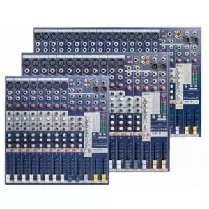 방송장비 음향 8채널 사운드크래프트 EFX 노브 8 무대 12 콘솔