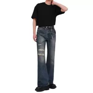 남성 코디룩 일자핏 청바지 여름 빈티지 크린핏 블루 부츠컷 슬랙스 데님팬츠 인기2