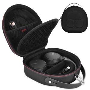 [미국배송] JBL TUNE 710BT / 720BT 770NC 및 소니 WH-CH710N WH-CH720N 노이즈 캔슬링 무선 헤드폰 프리미엄 여행 보호 보관 가방 - 블랙