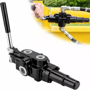 JAHEZYAN 유압 로그 스플리터 방향 제어 밸브 25GPM 3626PSI 로더 소형 트랙터 및 조이스틱 포함