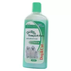 하얀 강아지 고양이 천연 샴푸/린스 (백모용) 400ml