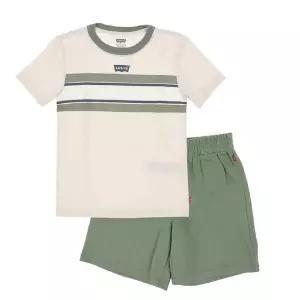 [롯데백화점]리바이스키즈 스트라이프 로고세트 V252ST316POM