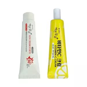 예쁜얼굴 썬크림 비타민C크림