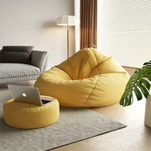 원룸 1인용 좌식 카키 패브릭 미니  미니쇼파