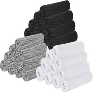 호슬리 30팩 쿨링 타월 40인치 x12인치 얼음 통기성 부드러운 차가운 스웨트 래그 마이크로파이버 운동용