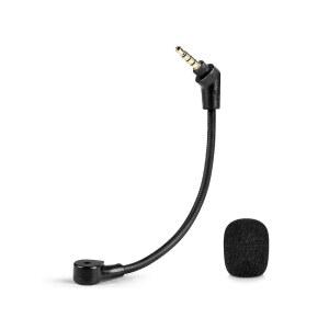 킹스턴 하이퍼엑스 플라이트, 플라이트 s, 게이밍 헤드셋 소음 호환되는 잭 붐 제거 클라우드 akke 탈착식 교체용 헤드셋에 마이크 3.5mm 기능