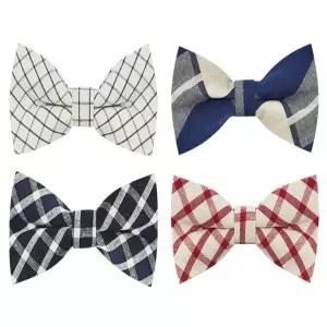 남자보타이 나비 리본 체크보타이 B