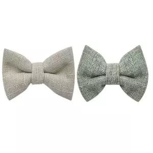 남자보타이 나비 리본 린넨보타이