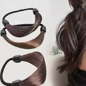 인조모 고무밴드 머리끈 헤어밴드 ST04