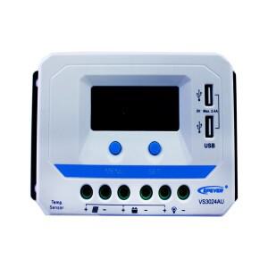 EPEVER 12V 24V 10A 20A 30A 45A 60A 뷰 스타 시리즈 태양열 충전기 컨트롤러 VS1024AU
