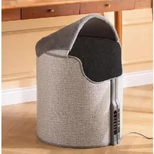 발워머 하체 보온 겨울 휴대용 의자 종아리 조절 난로 매트