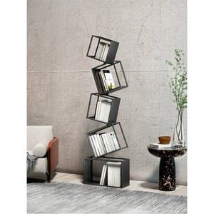 책장 디자인 블랙 현대식 철제 서재 거실 인테리어 카페 모던