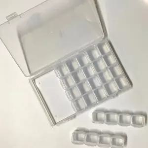 28칸 투명 보관함 케이스 1+1