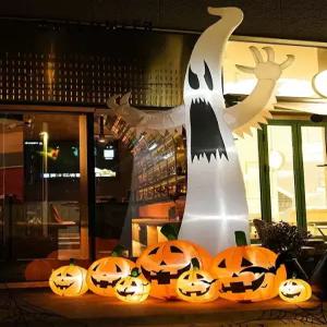 할로윈장식 에어모형 호박풍선 조명 장식 소품 파티 테마파크 분위기 꾸미기