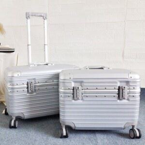 알루미늄프레임 상부오픈 하드캐리어 18인치 여행용