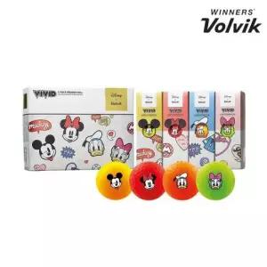 VIVID 12 디즈니 미키프렌즈 골프공 TA2548180