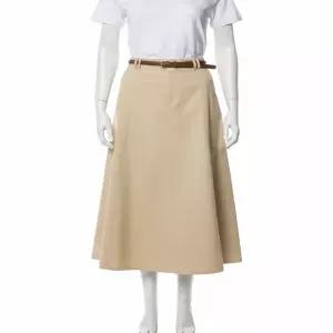 SPAO 스파오 (QR) 벨티드 플레어 롱 스커트_SPWHG24W91 626052